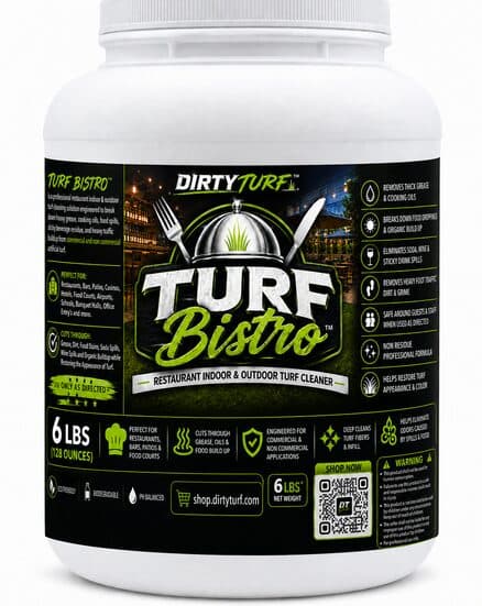 Dirty Turf™ Turf Bistro — Restaurant & Commercial Turf Cleaner